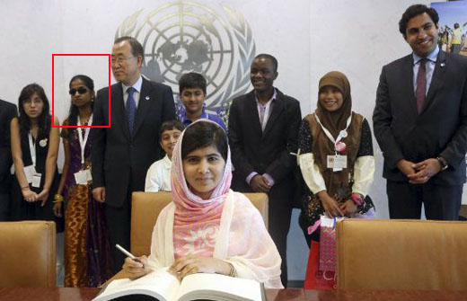 UN Malala Education-Blore Girl